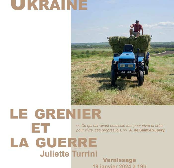 Exposition photos UKRAINE — LE GRENIER ET LA GUERRE à la Péniche du 19 au 26 janvier