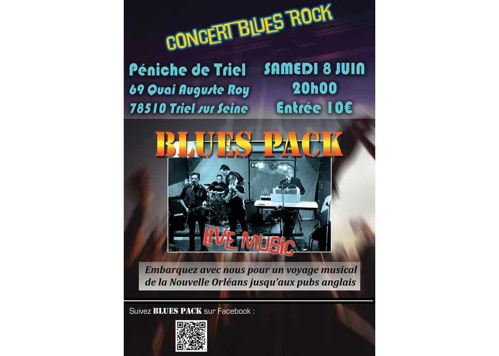 Concert blues rock a la peniche samedi 8 juin a 20 heures (1)